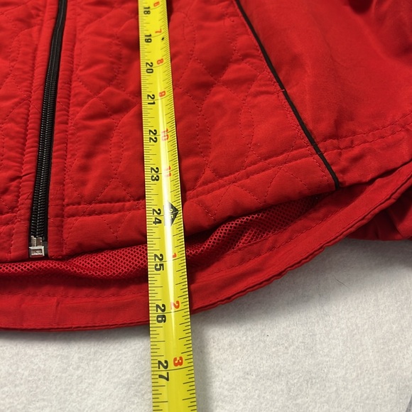 Activology Red Lightweight Jacket Full Zip Front - SZ: L - Picture 4 of 6